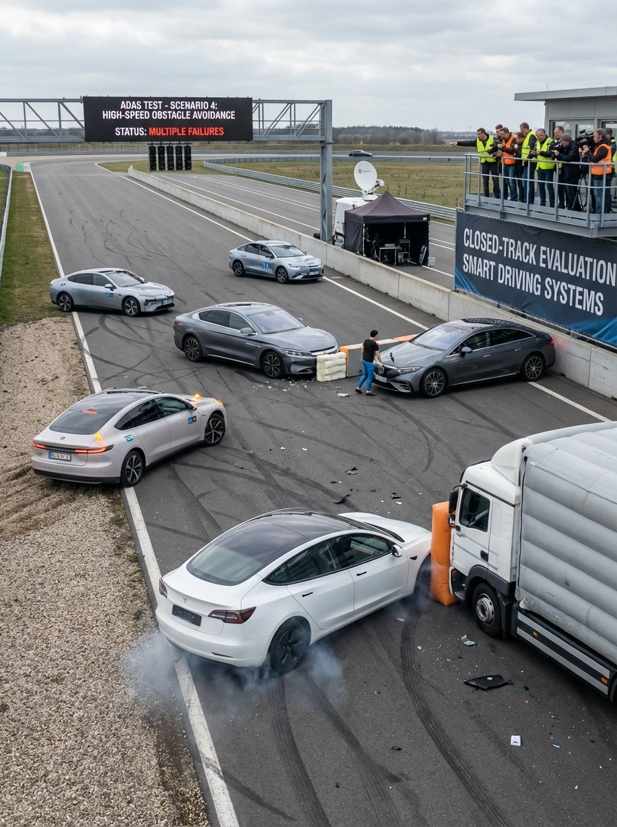 ADAS closed-track safety evaluation overview