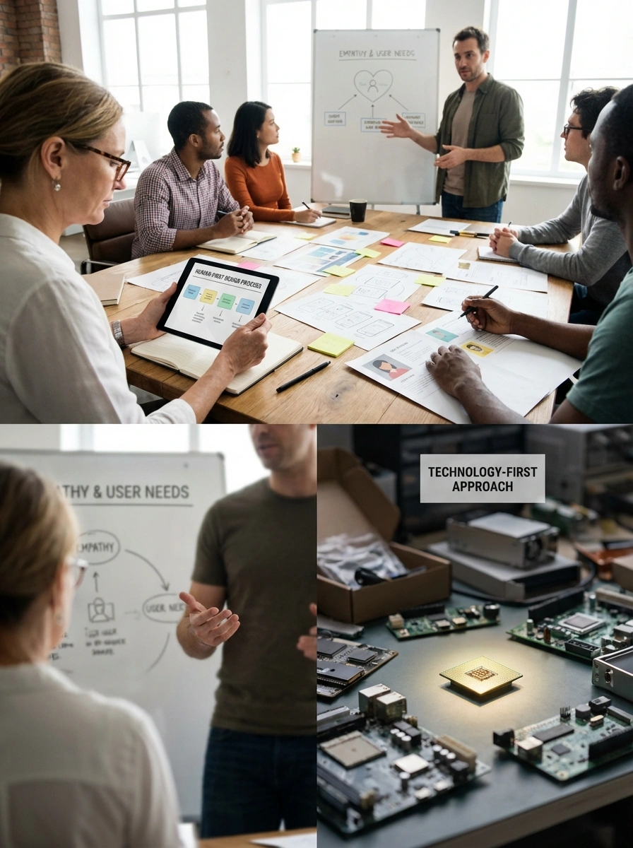 the danger of designing around technology