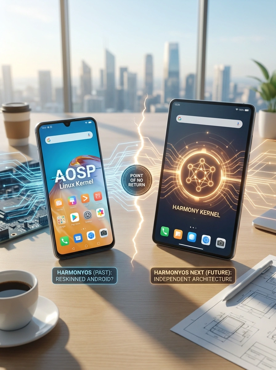 Huawei HarmonyOS Next teknik evrimi