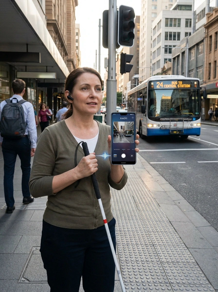 AI-powered vision assistant 'Xiaoyi' in action