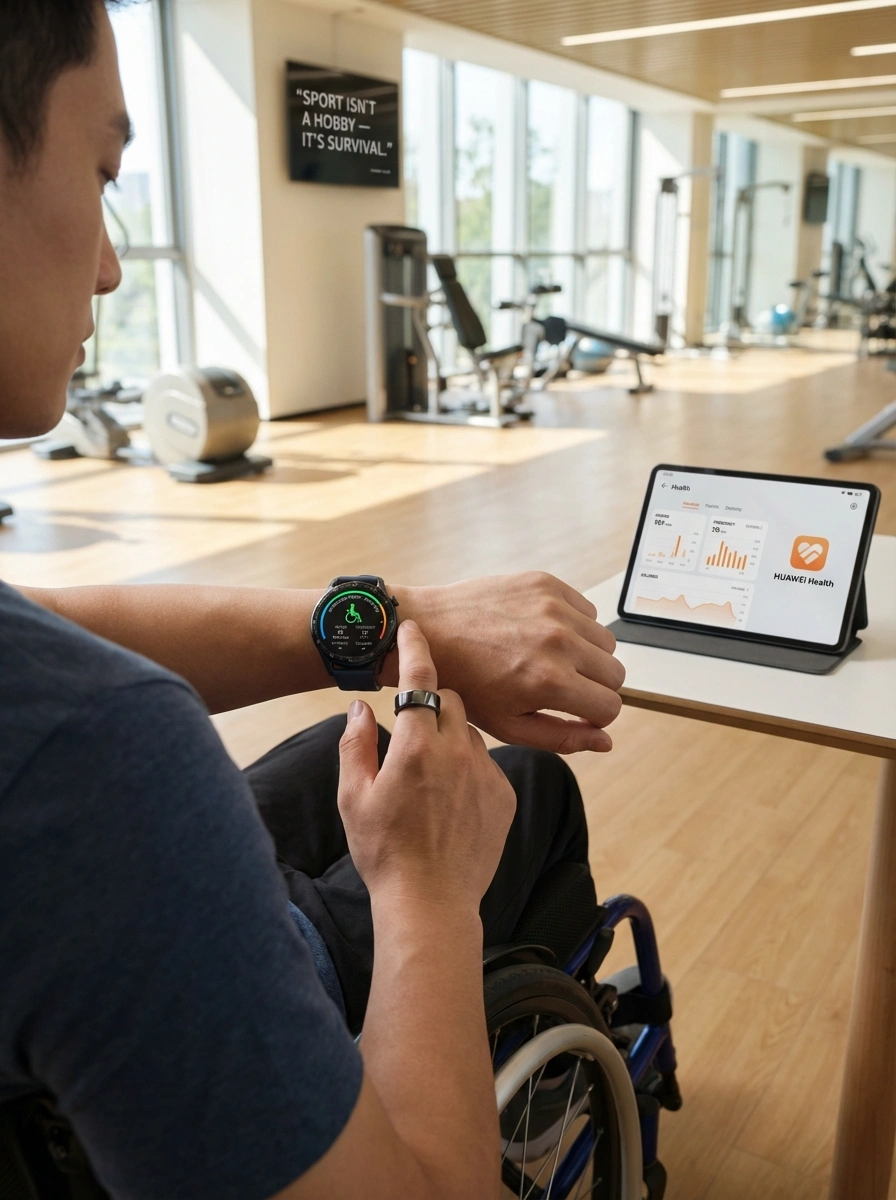 Huawei Vitality Ring featuring Wheelchair Mode prototype