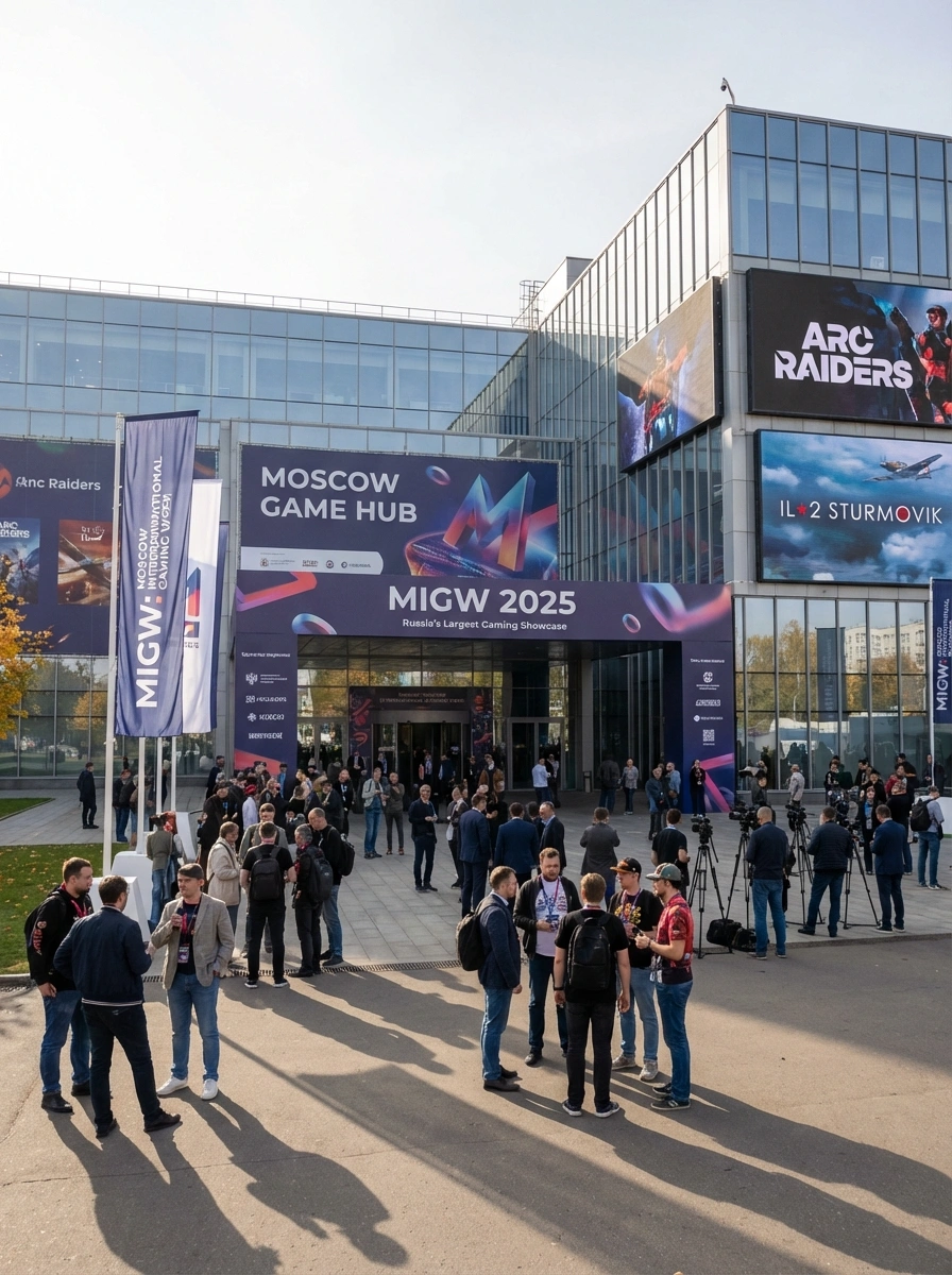 Cerimônia de abertura da Moscow International Gaming Week