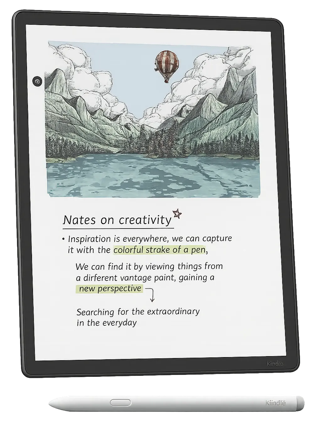 Amazon Kindle Scribe Colorsoft（第 1 代） 3D preview