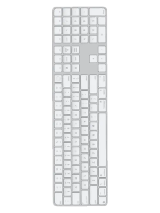 Apple Magic Keyboard med Touch ID och numeriskt tangentbord för Mac-modeller med Apple silicon 3D preview