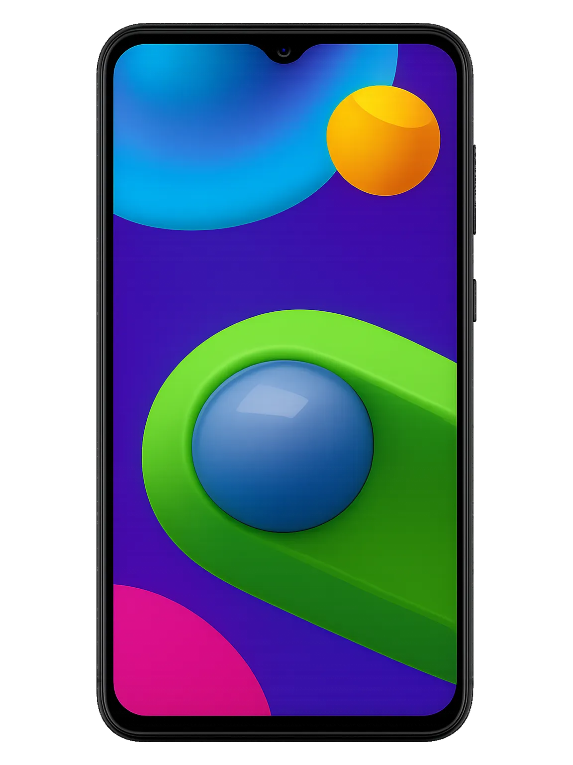 Samsung Galaxy M02 3D preview